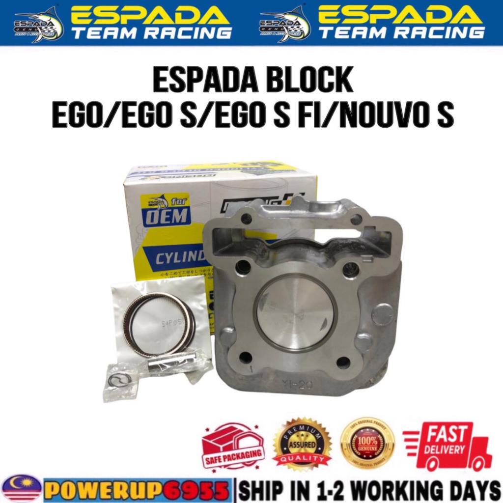 EGO S EGO S FI NOUVO-S MIO SUPER ORIGINAL ESPADA RACING BLOCK BLOK ...