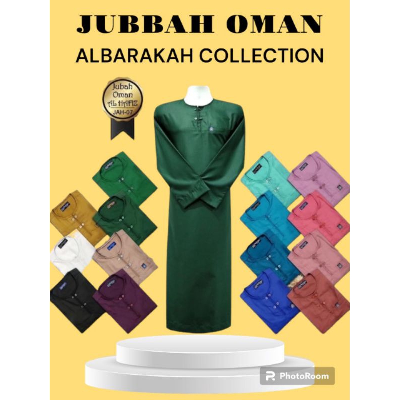 JUBBAH OMAN EXCLUSIVE PREMIUM COTTON 100%BEST QUALITY KAIN💯 | Shopee ...