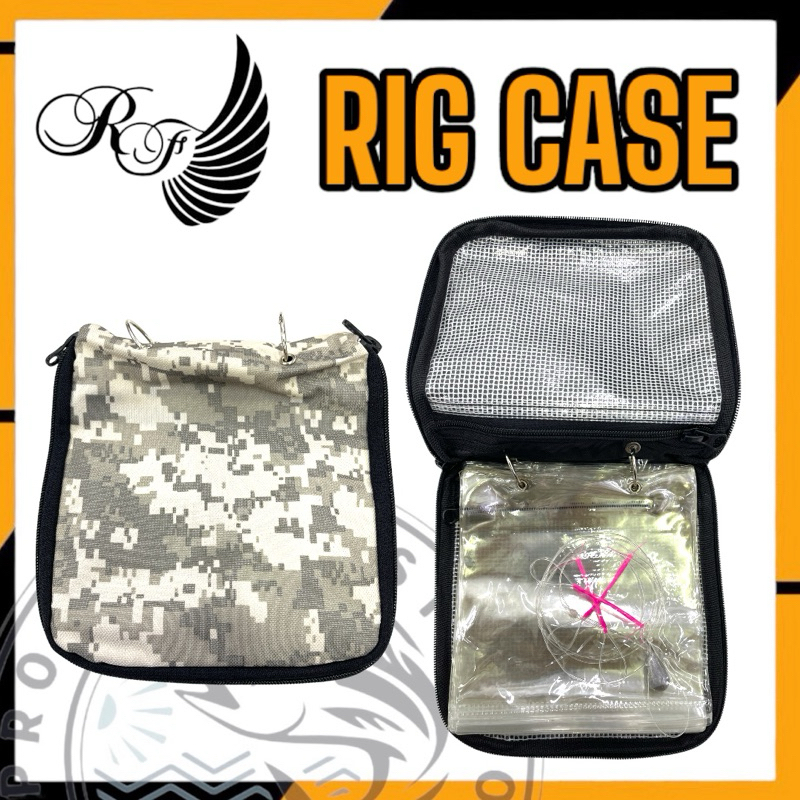 Rodford RC01 Rig Case Album untuk simpan Jigging Assist Hook atau ...