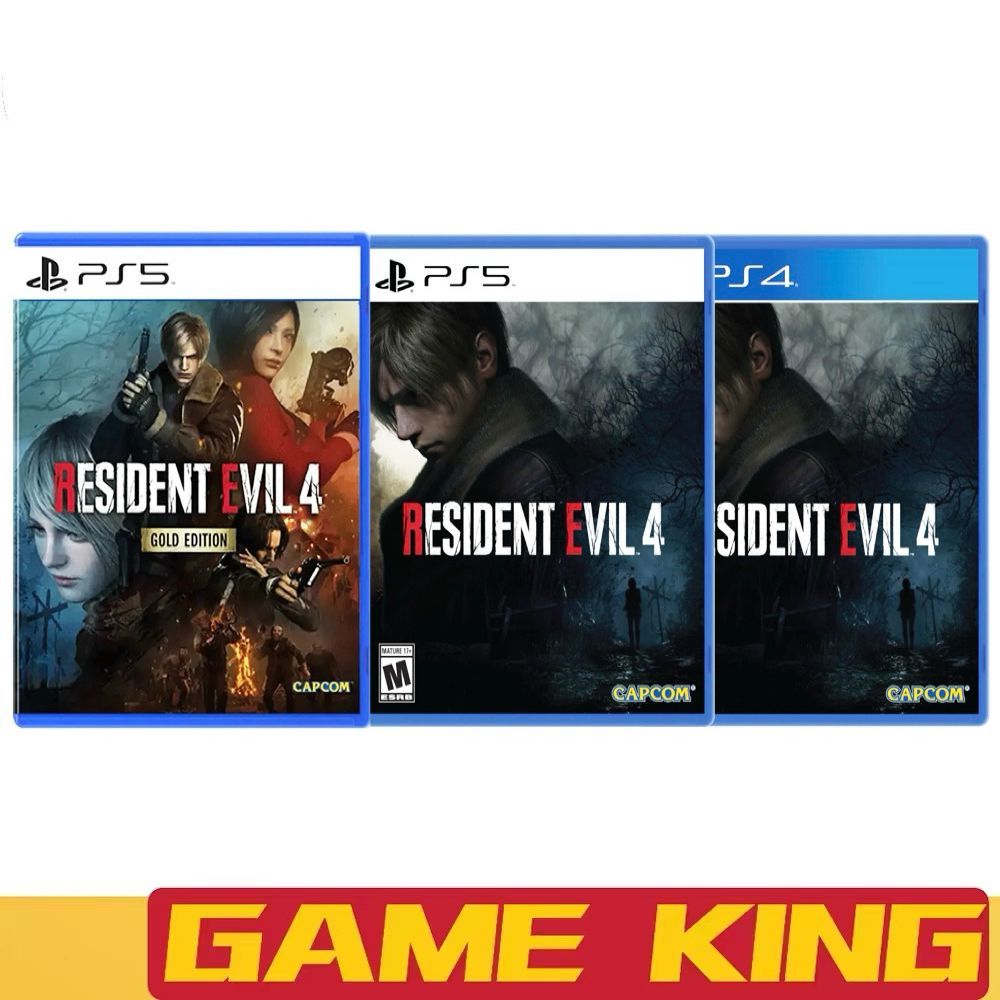 PS4 / PS5 Resident Evil 4 Remake Standard / Gold Edition (R3/R2 ...