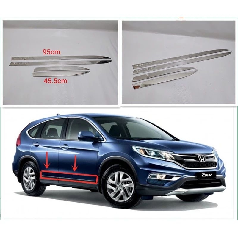 Purchase Chrome Door Edge Protector Honda Civic Type R S Accord In West - Foto 8