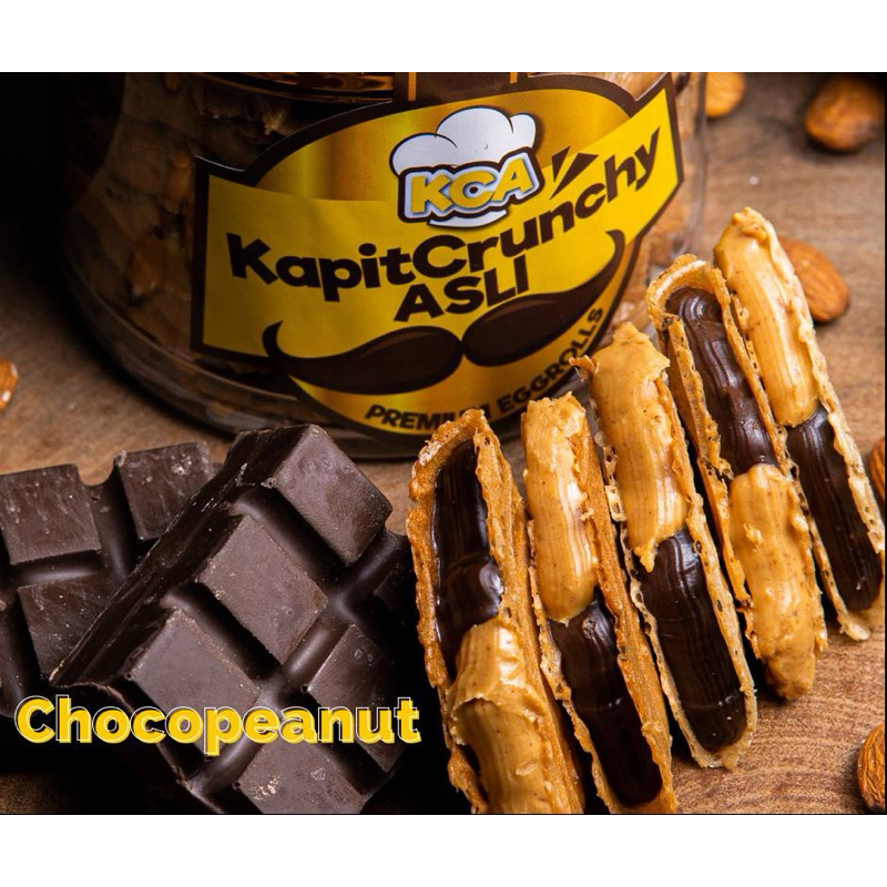 (GrabFun)𝐅𝐫𝐞𝐞 𝐆𝐢𝐟𝐭! Kuih Kapit Crunchy asli Chocolate Biskut raya ...