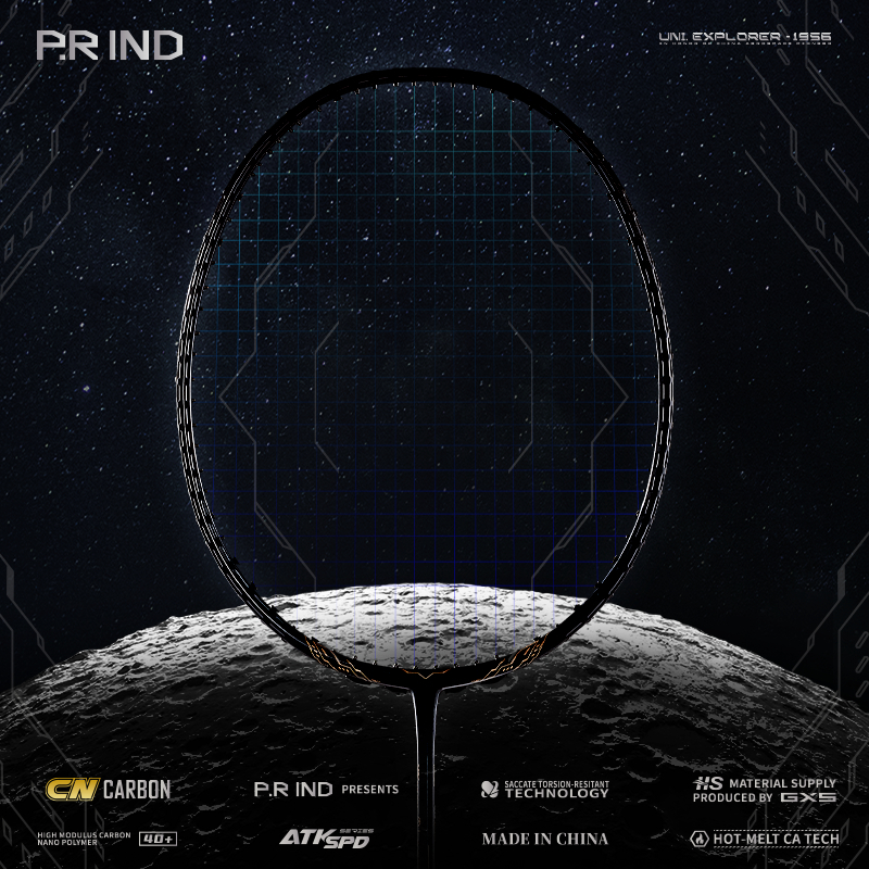 P.R IND Badminton Racket Uni Explorer 1956 / Raket Badminton P.R IND ...