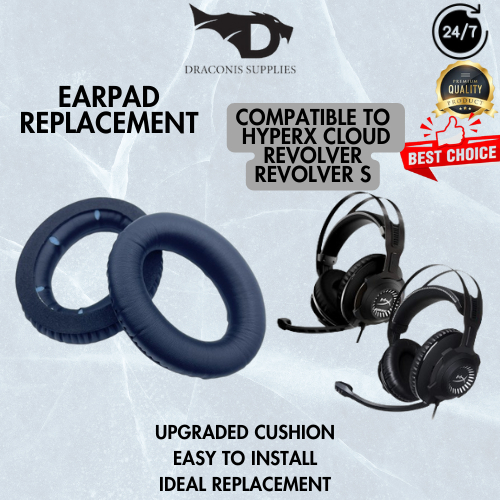 Kingston Hyperx Earpads Cloud Revolver Replacement Ear Pads For
