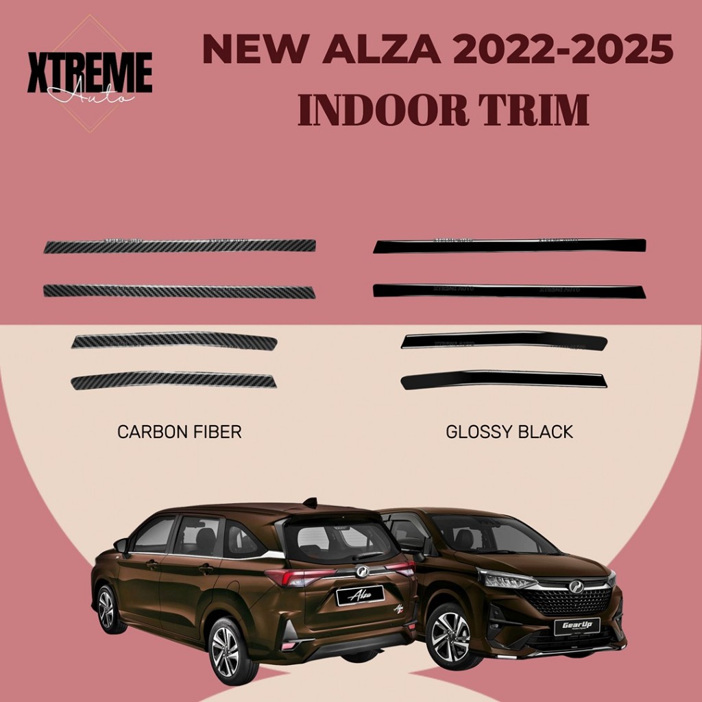 XTREME AUTO PERODUA NEW ALZA 2022-2025 NEW FACELIFT CAR DOOR TRIM ...