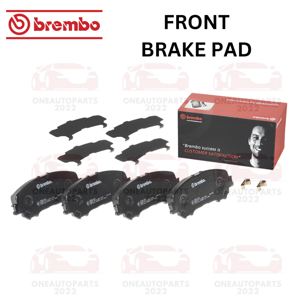 GENUINE BREMBO FRONT BRAKE PAD NISSAN QASHQAI J11 Shopee Malaysia