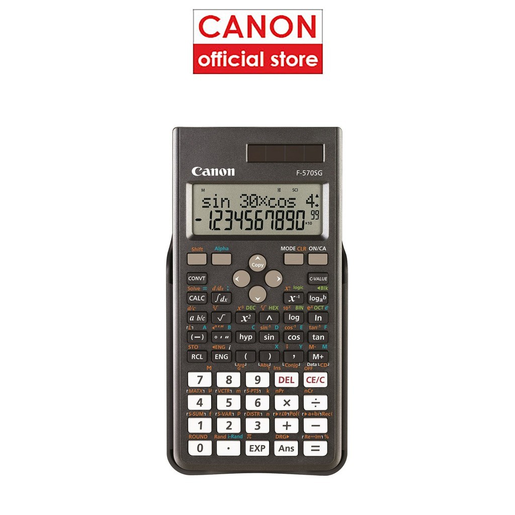 Calcolatrice Canon WS-1210T | 12 Cifre, Display LCD Inclinabile, Funzione TAX | Alimentazione Solare E Batteria - Foto 5