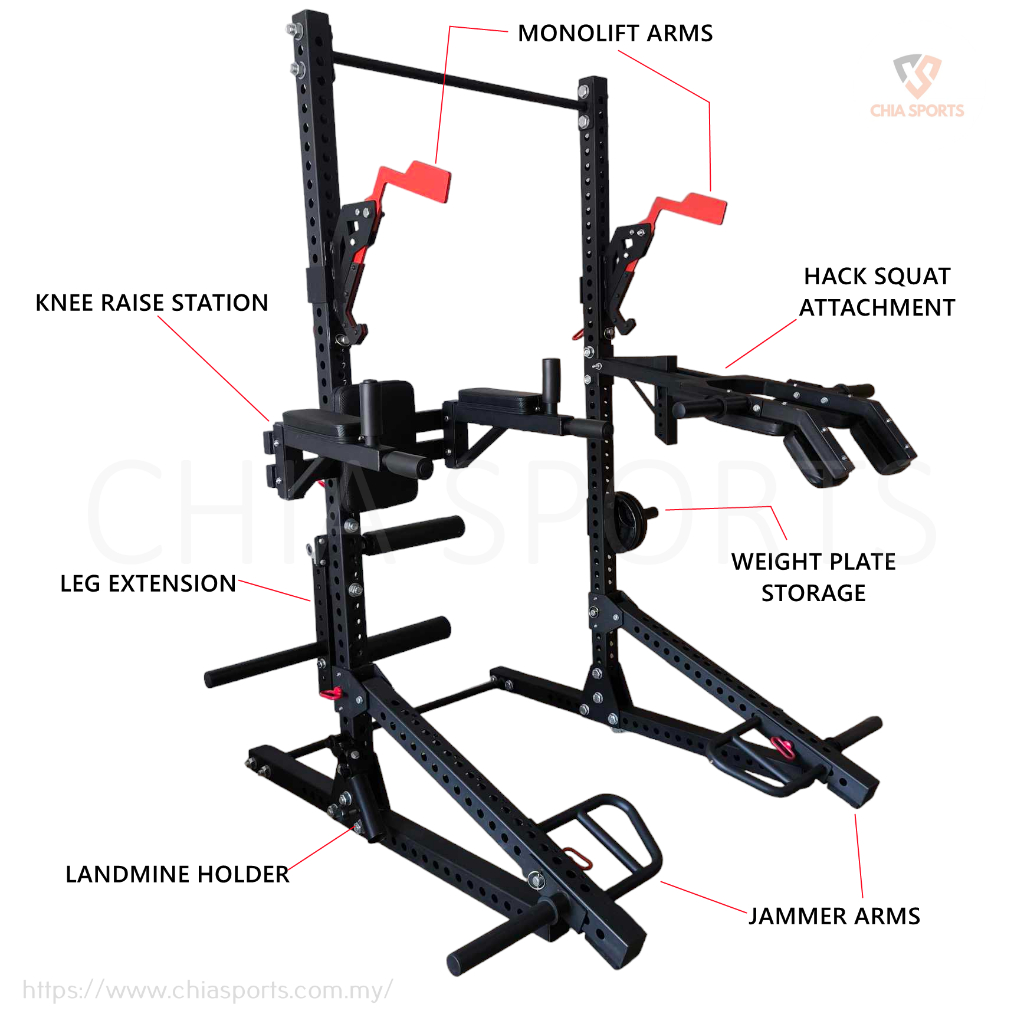 Power Rack Attachments 2″x2″ 3″x3″ Crossfit Rig Accessories Plate ...