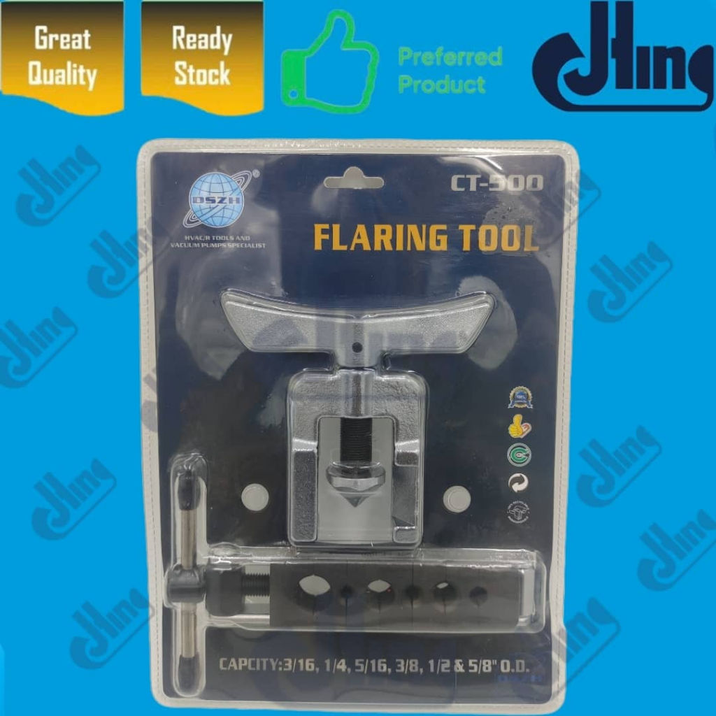 DSZH CT-500 REFRIGERANT TUBE FLARING MACHINE BLOCKS TYPE FLARING TOOL ...