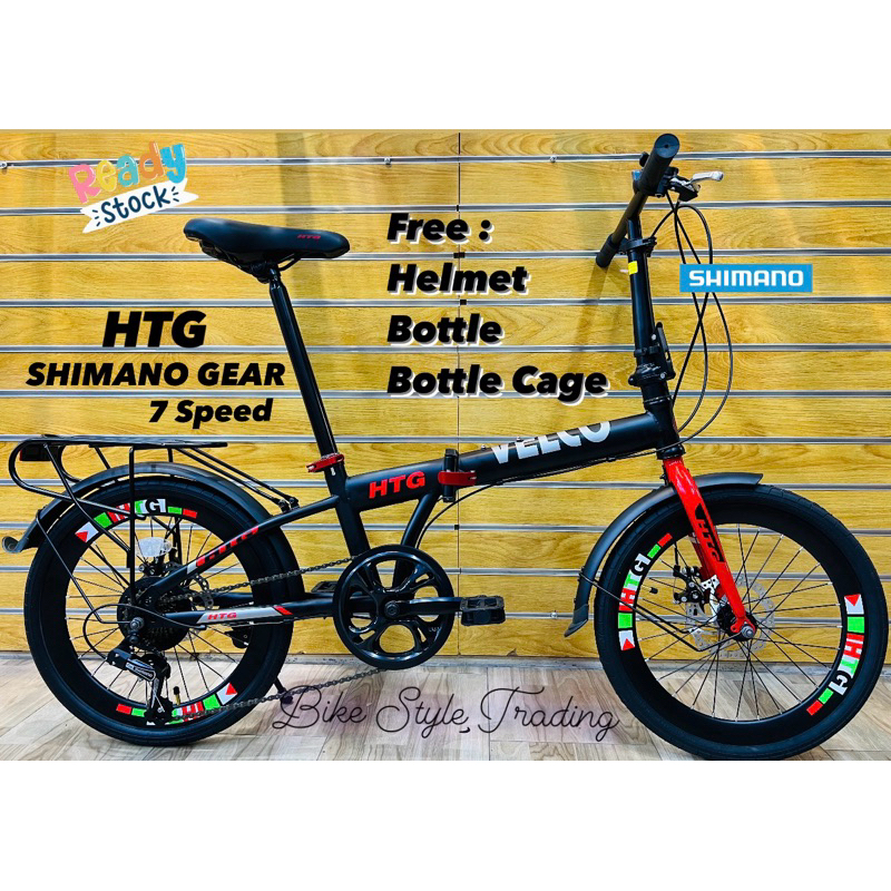 Folding Bike / Basikal Lipat Velcro Exotic / Folding Bike / Shimano