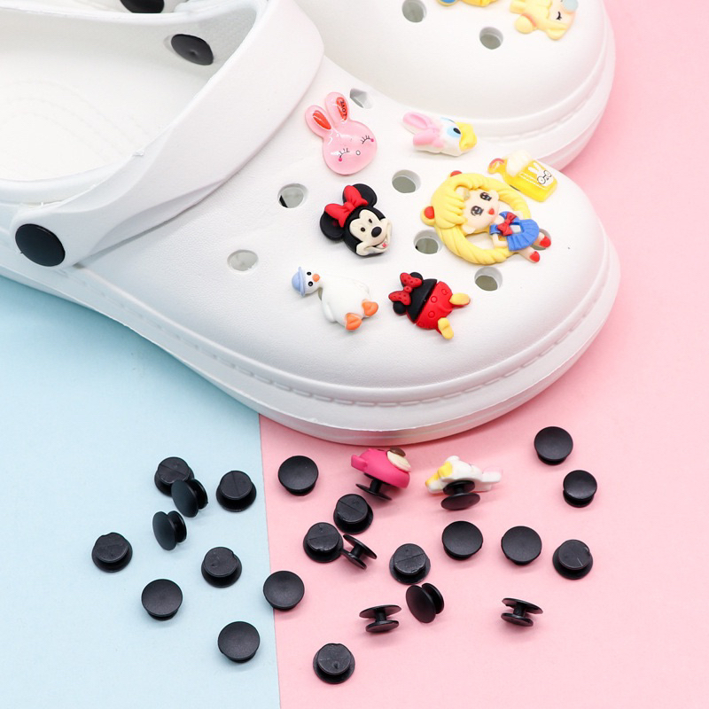 【10pcs】Diy shoes charms button Crocs Jibbitz button 10pcs/set Diy shoes