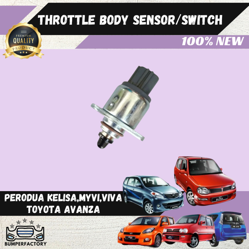 Throttle Body 4Pin Sensor Perodua Myvi / Kelisa / Kenari / Alza