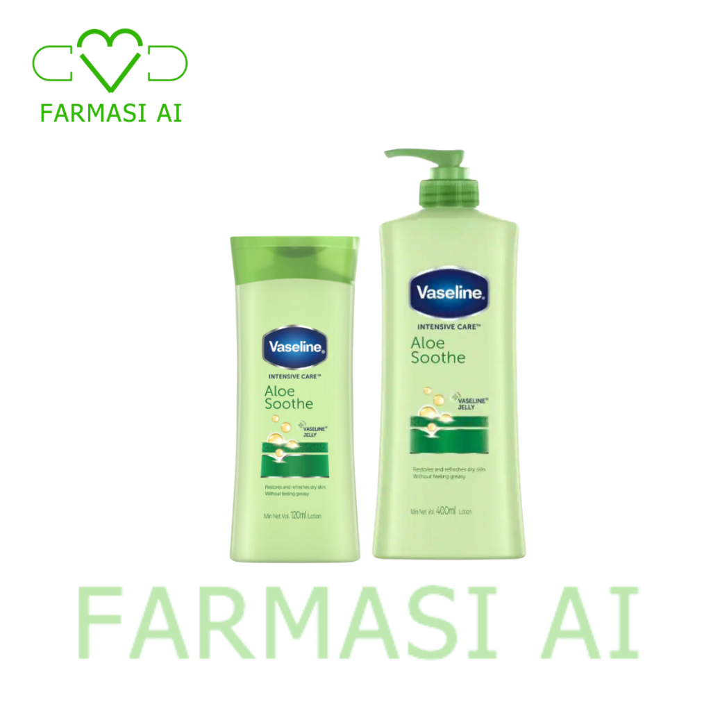 Vaseline Body Lotion Aloe Soothe 120ml / 400ml (Expiry Date in the Description) Shopee Malaysia