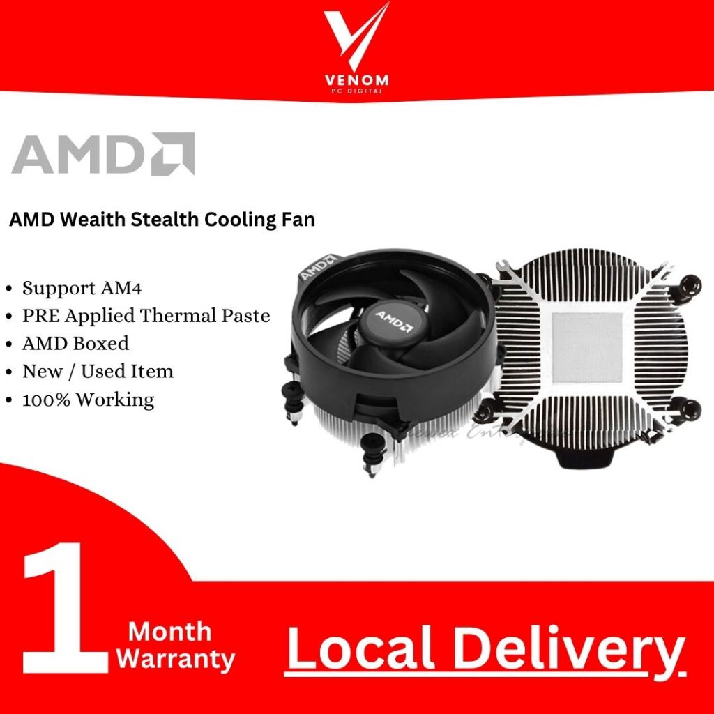 NEW AMD ryzen Boxed Cooling fan Original processor Radiator Coolers ...