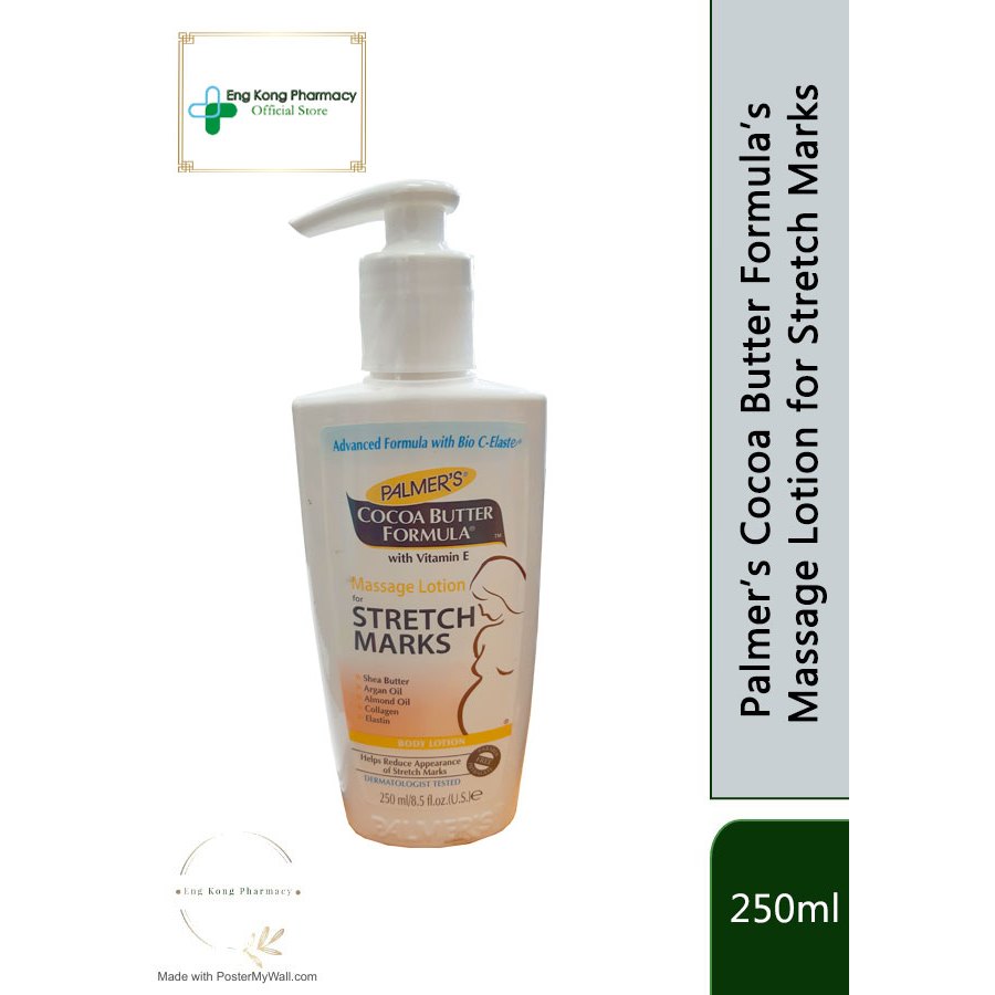 PALMER'S® COCOA BUTTER FORMULA® MASSAGE LOTION FOR STRETCH MARKS 250ML