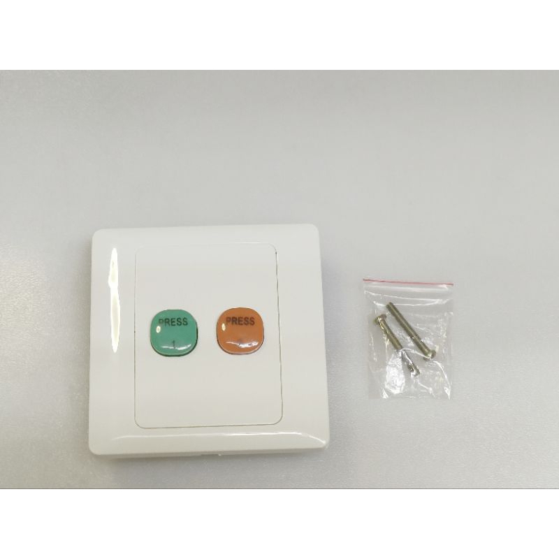 New Autogate double push button switch green and red | Shopee Malaysia