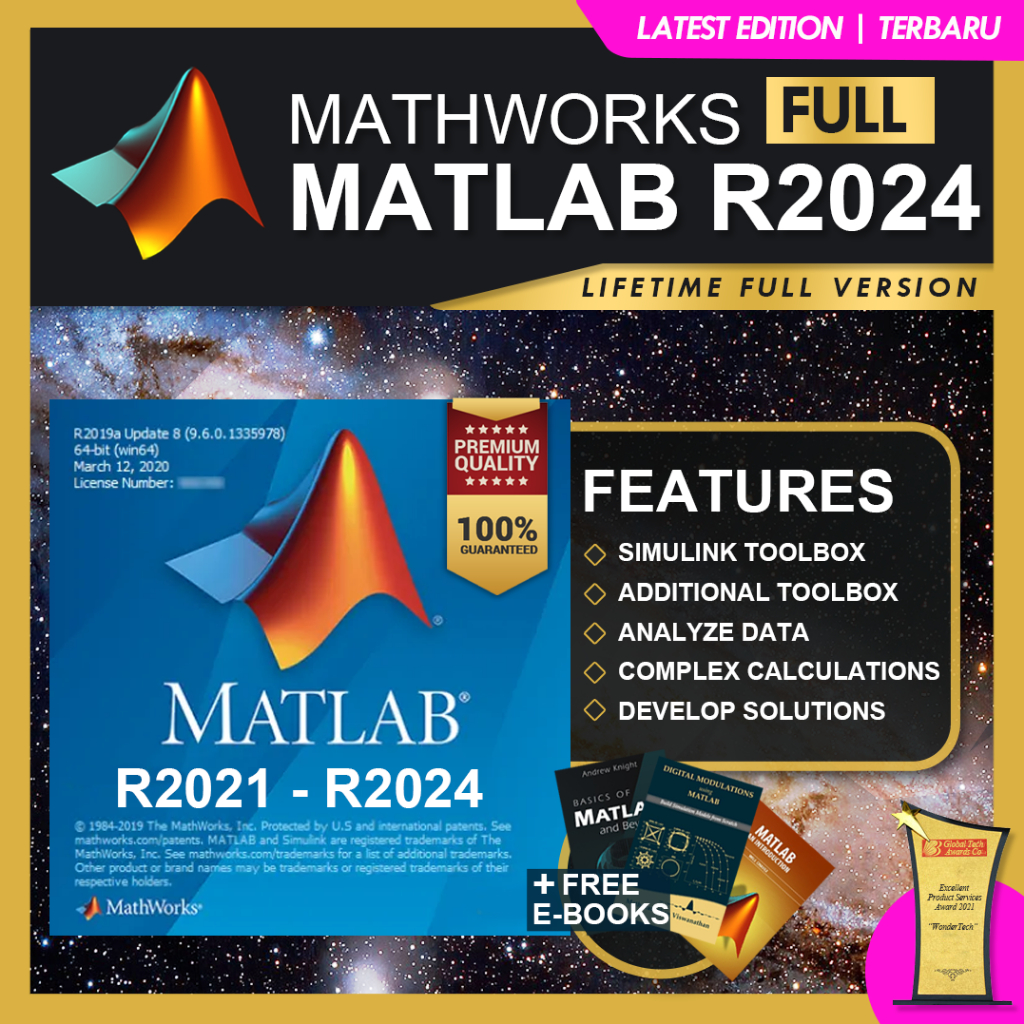 MathWorks MATLAB 2024A   Additional Toolbox (R2022B) for Windows PC ? ...