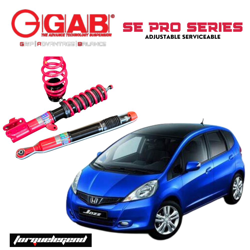 (Honda Jazz GE/GK)GAB SE PRO Series Adjustable Absorber High Low