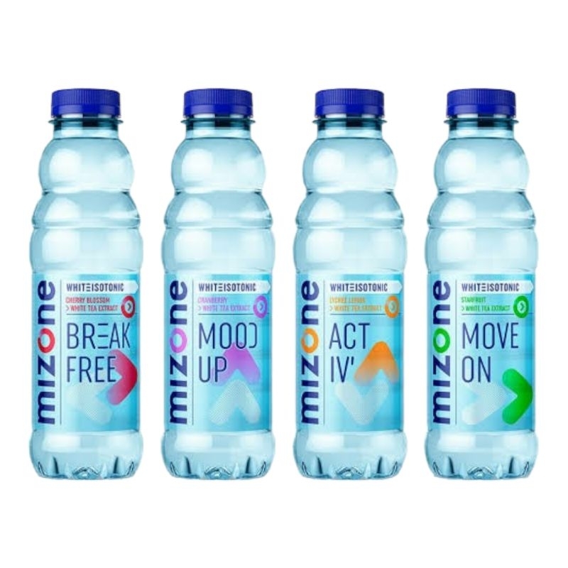 Mizone Minuman Isotonik 500ml/Harga untuk satu karton isi 12btl ...