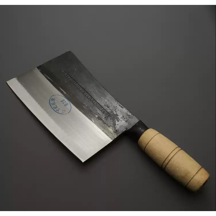 中華包丁 陳枝記（Chan Chi Kee）ステンレス 小片刀 21cm 木柄 中華包丁 陳枝記 片刀 (薄刃) ステンレス柄 22.5cm | ビエント工芸