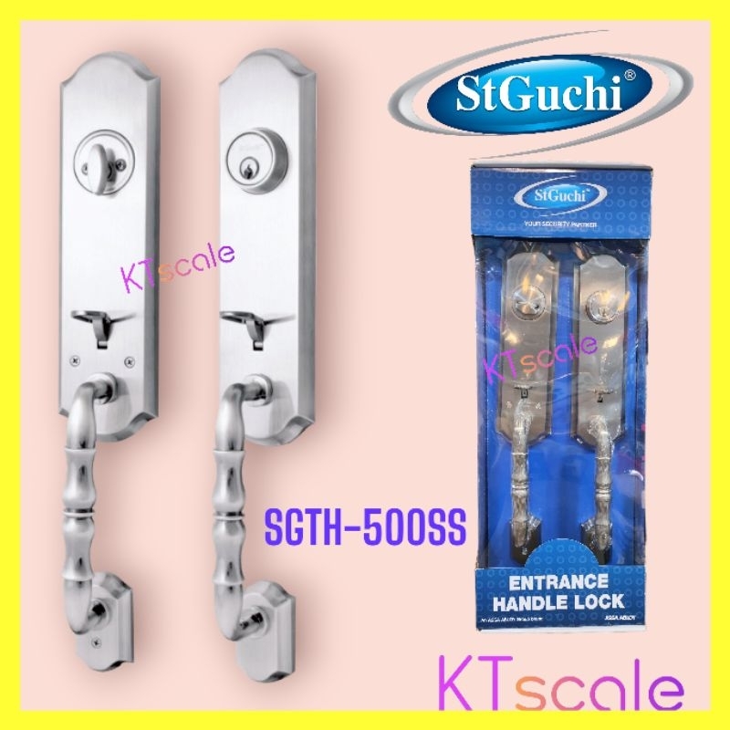 ST GUCHI DOUBLE HANDLE GRIPSET LOCKSET SGTH-500SS | Shopee Malaysia
