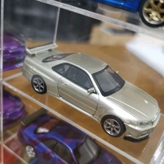 Mini GT Nissan Skyline GT-R M Spec Silica Breath (Mini GT #348 ...