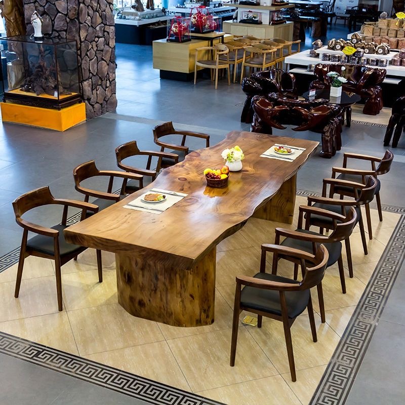 JZD dining table coffee table tea table solid wood table meeting table ...