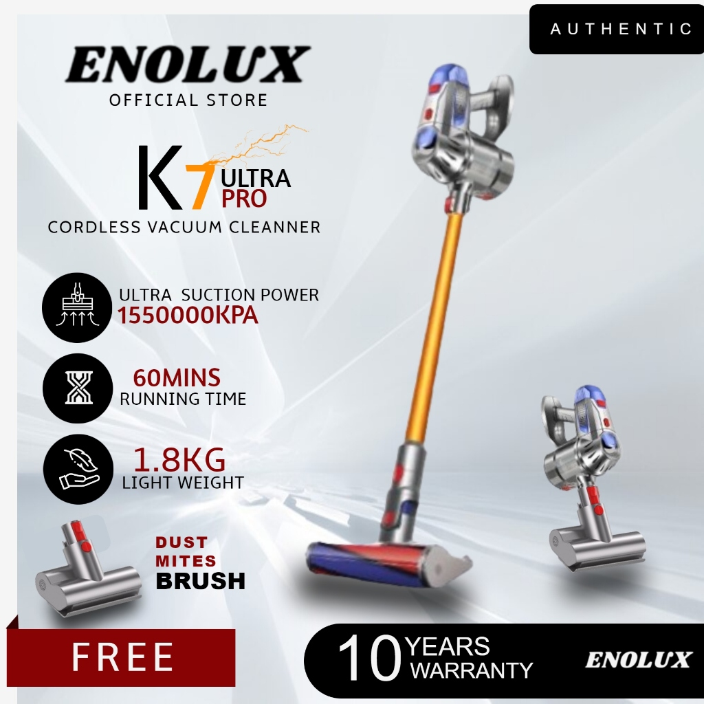 🔥🔥RAMADAN PROMO🔥🔥ENOLUX K7 ULTRA PRO Cordless Vacuum Cleaner with LED