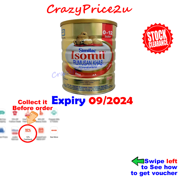 Similac Isomil Baby (Soya) 012 months (850g) Shopee Malaysia