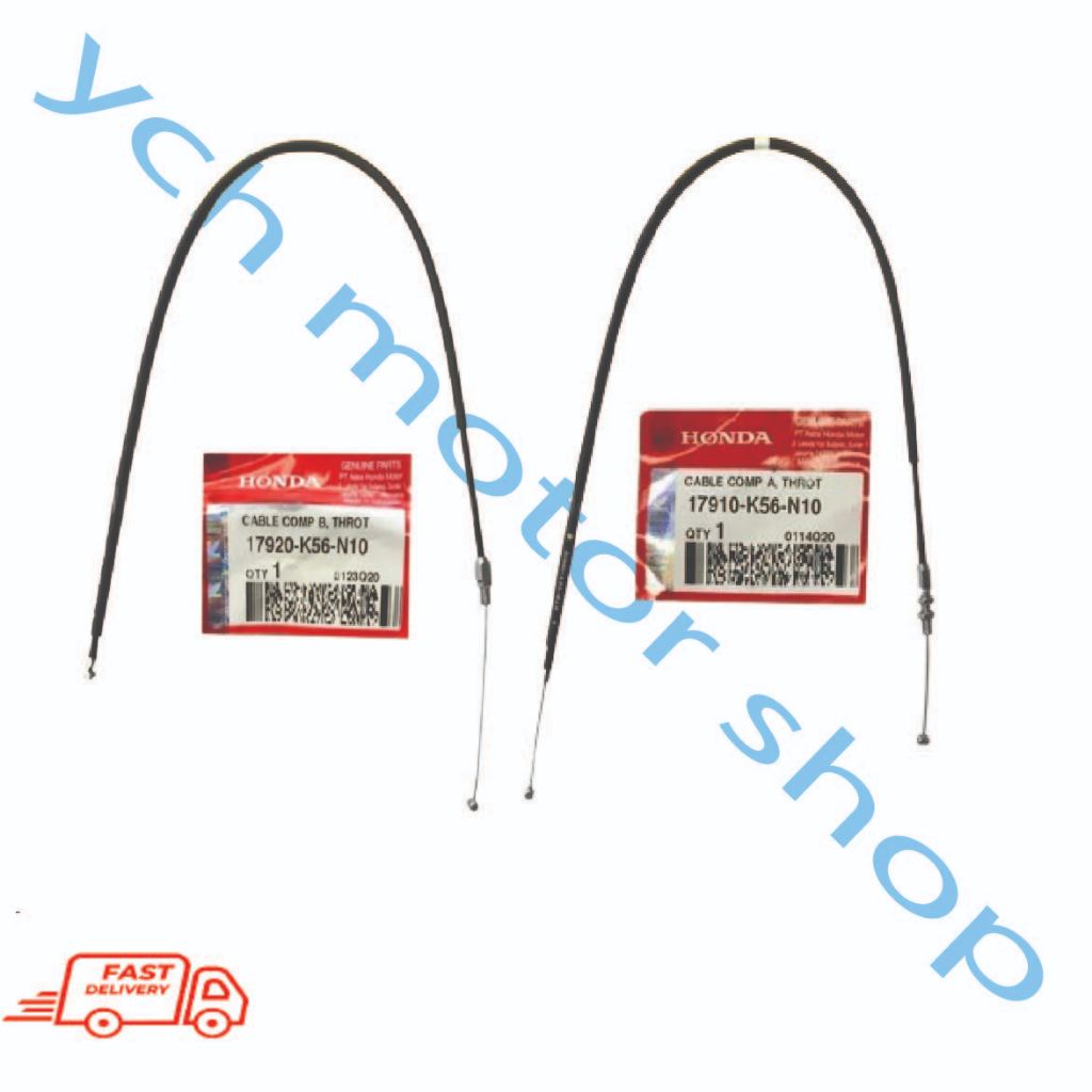 Honda Rs150 Rs150r Rs 150 Throttle Cable 100 Original Throttle Minyak Cable 17910 K56 N10 A 0339