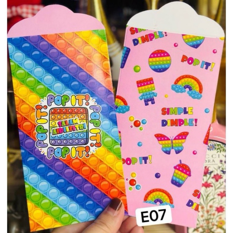 Sampul Duit Raya 2024 Money Packet pop it | Shopee Malaysia