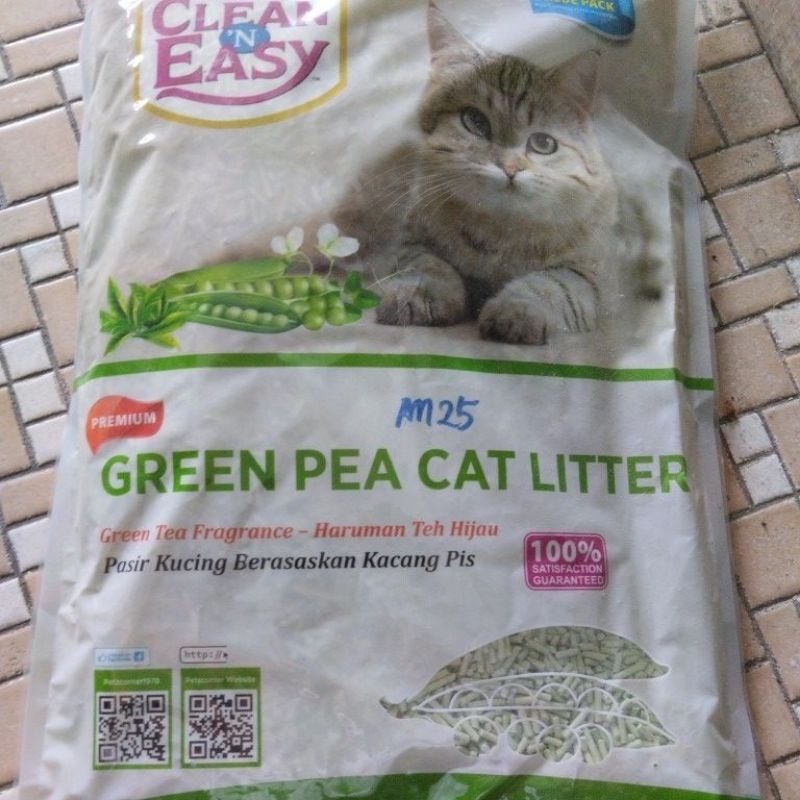 Clean Easy Green Pea cat litter Shopee Malaysia