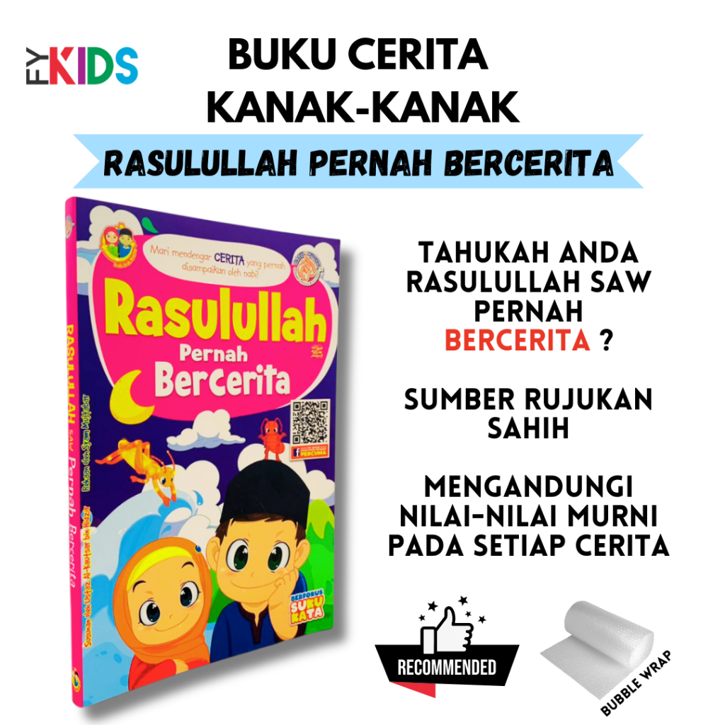 Buku Cerita Kanak Kanak-RASULULLAH SAW PERNAH BERCERITA-Buku-Buku ...