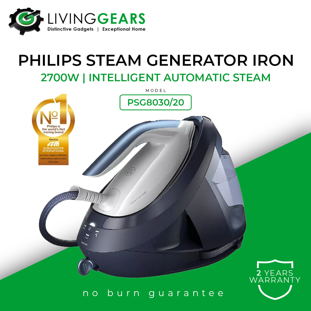 Philips PSG8030 PerfectCare 8000 Series Steam Generator Iron PSG8030/20 ...