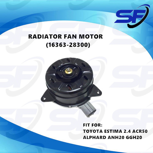 TOYOTA ESTIMA 2.4 ACR50 ALPHARD ANH20 GGH20 RADIATOR FAN MOTOR 168000 ...