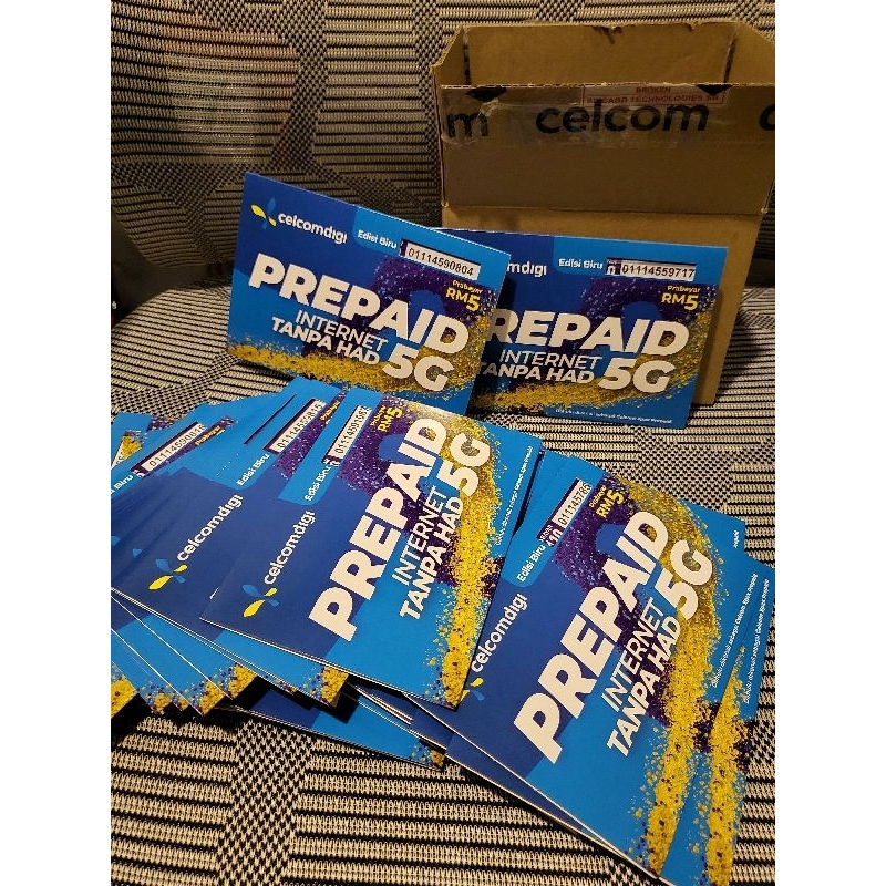 5G PREPAID New number self register Prepaid digi