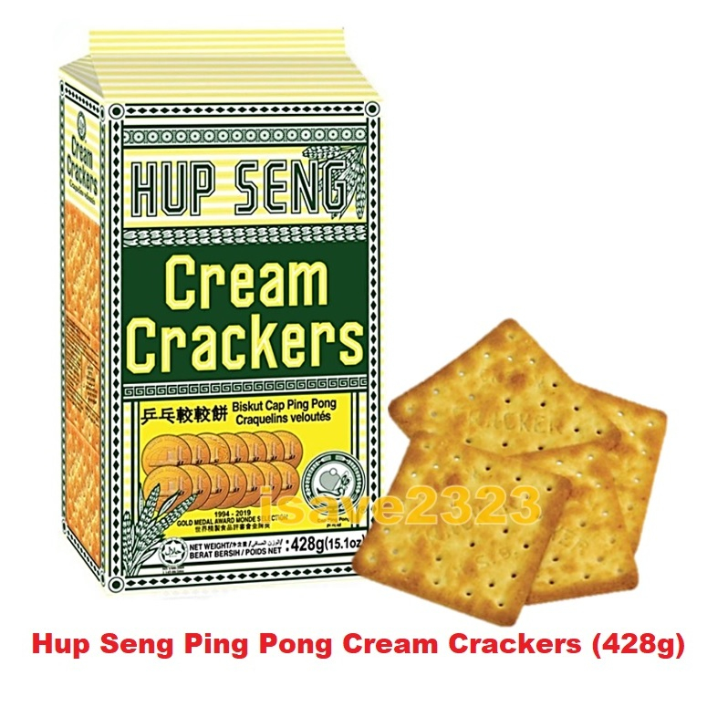 {BUY AT YOUR OWN RISK} Hup Seng Ping Pong Cream Crackers (428g ...