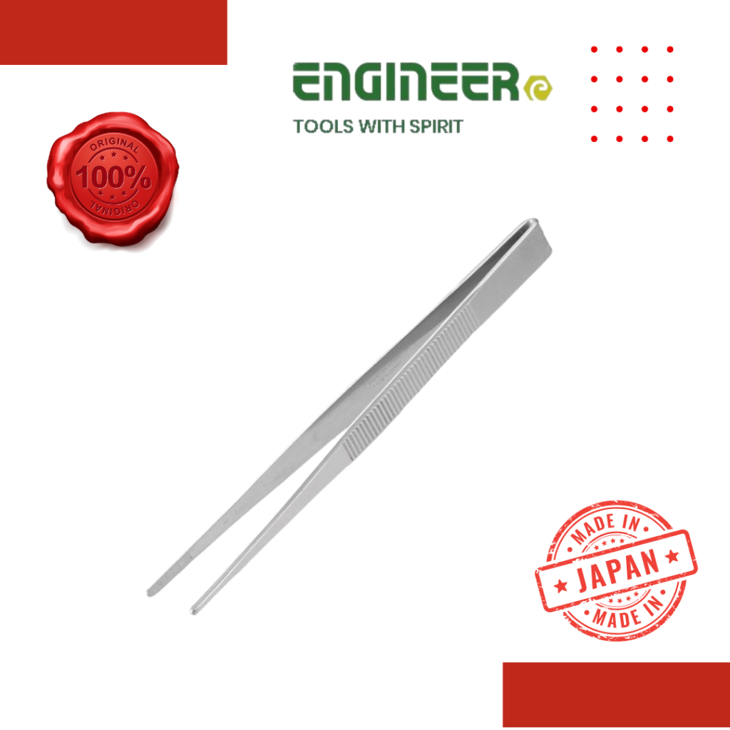 ENGINEER PTS08 Stainless Tweezers (Made In Japan) Shopee Malaysia