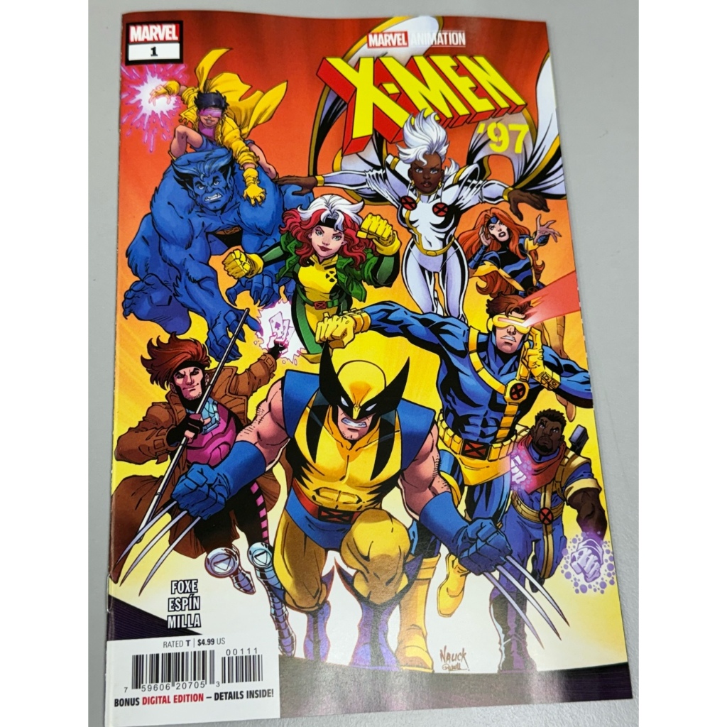 XMen '97 1 XMen 97 COMIC MARVEL COMICS Comic Book Original
