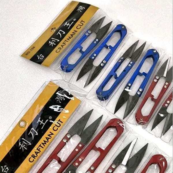 Gunting Benang Kacip/ Gunting Kecil/ Thread Cutter/ U Shape Small