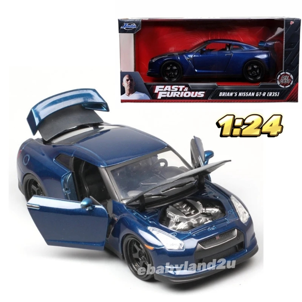 Die Cast JADA 1:24 Skyline GTR R34 Brian RX7 Veilside Knight Rider ...