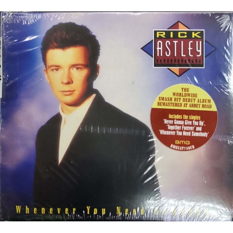 Rick Astley - Whenever You Need Somebody (CD) | Shopee Malaysia