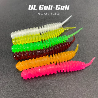 50Pcs/Box Lifelike Red Earthworm Bait Worms Artificial Fishing Lure 35mm  Soft Baits Silicone Shrimp Flavor Additive Baits Tackle