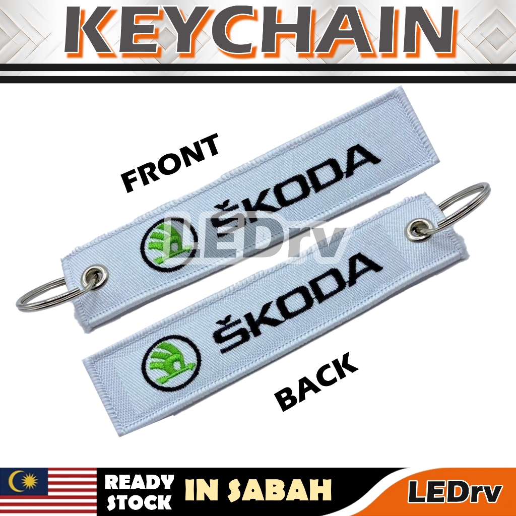 Keychain Motor/Kereta (Ring) | keychain Kain fabric keychain honda ...