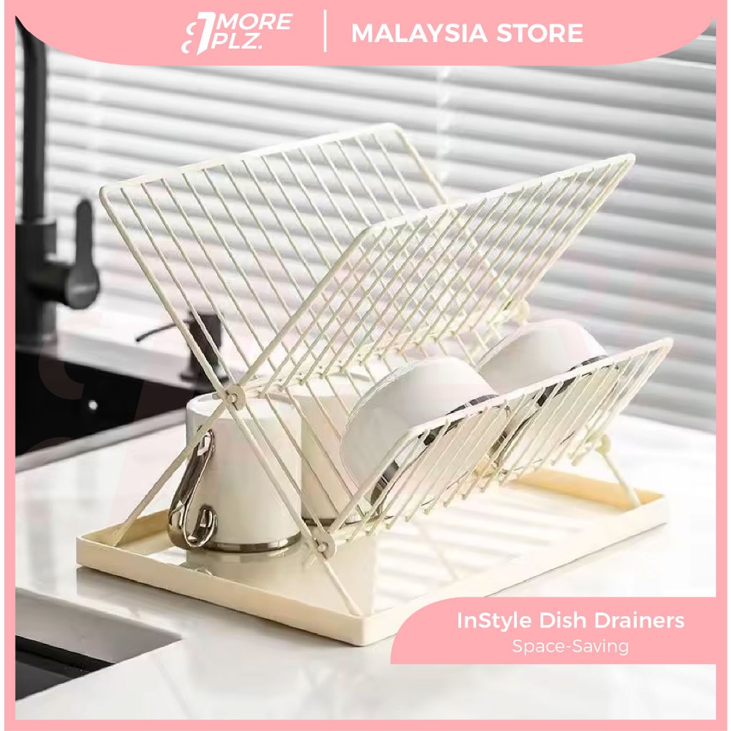 Luxury Stainless Steel Home Multi-Scene Dish Rack Kitchen Rak Pinggan ...