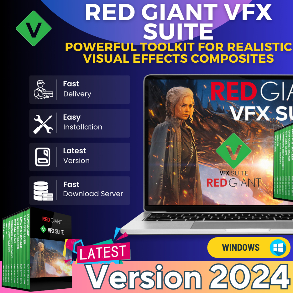 Red Giant VFX Suite 2024.2 - Powerful toolkit for realistic visual ...