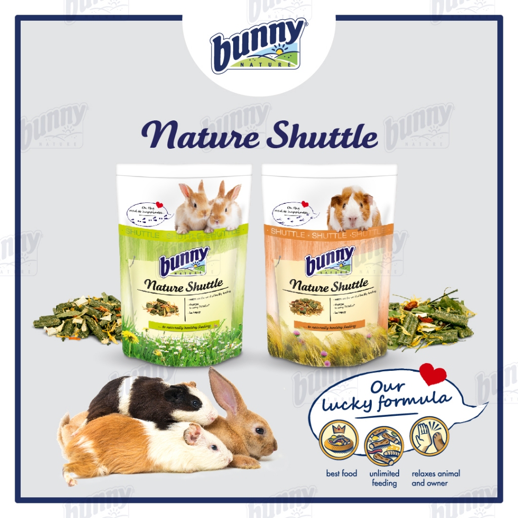 [ 𝐁𝐮𝐧𝐧𝐲𝐍𝐚𝐭𝐮𝐫𝐞 ] NATURE SHUTTLE to Rabbit/Guinea Pig Dream 600G + BASIC
