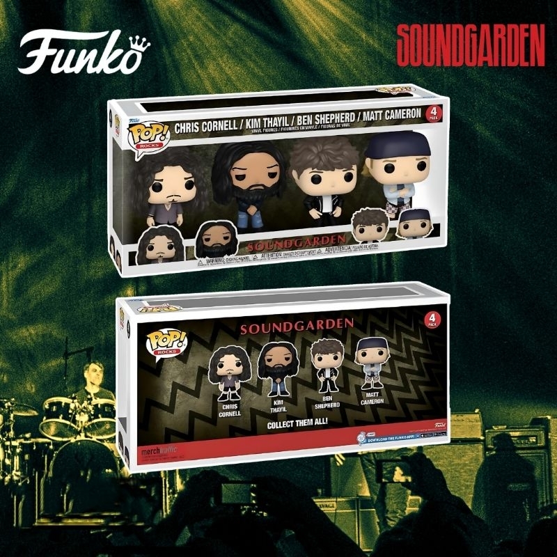 Funko Pop! Rocks: Soundgarden 4-pack | Shopee Malaysia