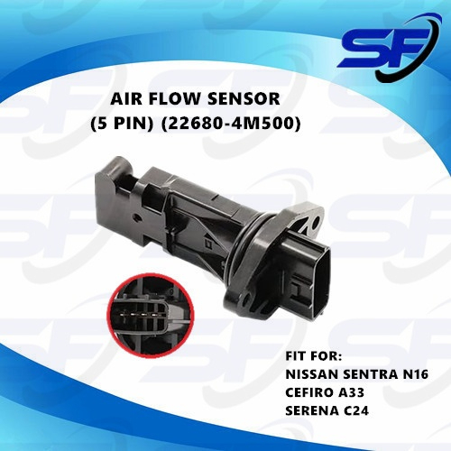 NISSAN SENTRA N16 CEFIRO A33 SERENA C24 AIR FLOW SENSOR (5 PIN) (22680