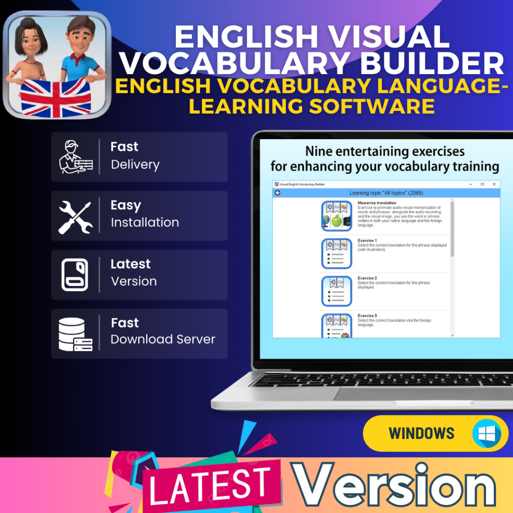 English Visual Vocabulary Builder - English vocabulary language ...